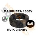 MANGUERA RV-K 0.6/1kV 5x6 (metro)