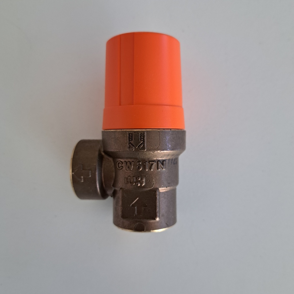 Válvula de seguridad solar 8 BAR POTERMIC