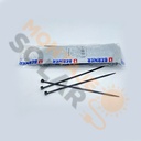 Brida nylon negra 200x4.5 mm (bolsa 100 ud)