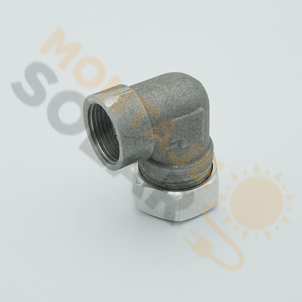 Codo Aluminio 90º 22-1/2" Cidersol