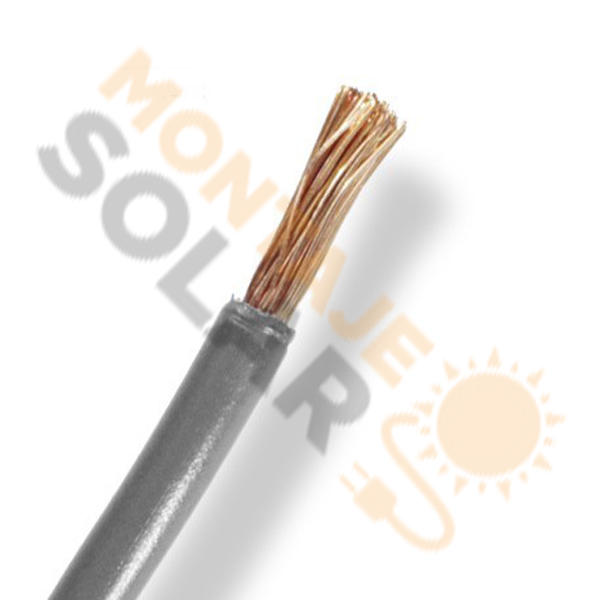 Cable unipolar H07VZ1 gris 1.5 mm2 (m)