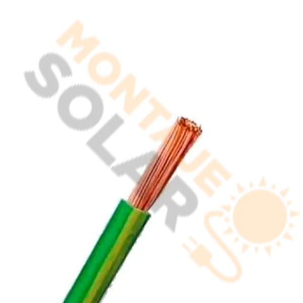Cable unipolar H07VZ1 tierra 2.5 mm2 (m)