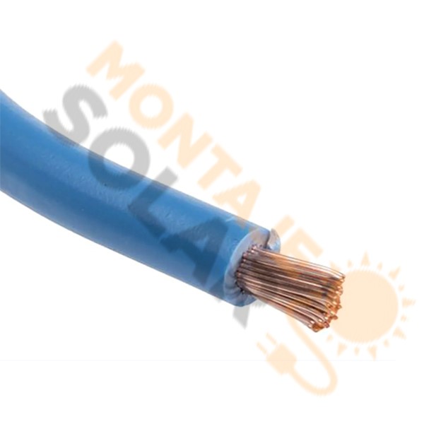 Cable unipolar H07VZ1 azul 6 mm2 (m)