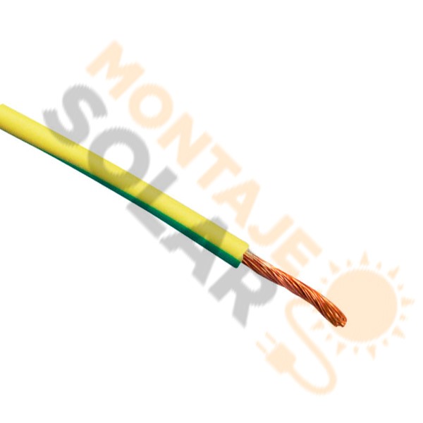 Cable unipolar H07VZ1 tierra 6 mm2 (m)