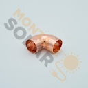 Codo cobre soldar 15 H