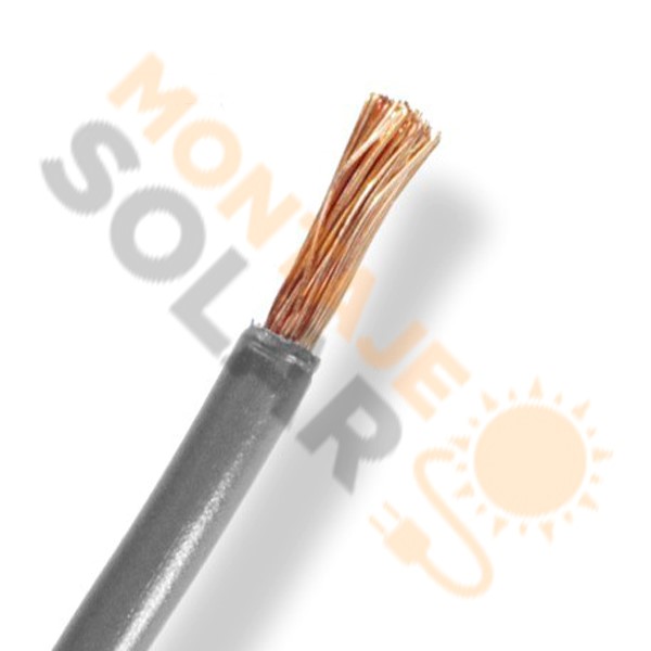 Cable unipolar H07VZ1 gris 10 mm2 (m)