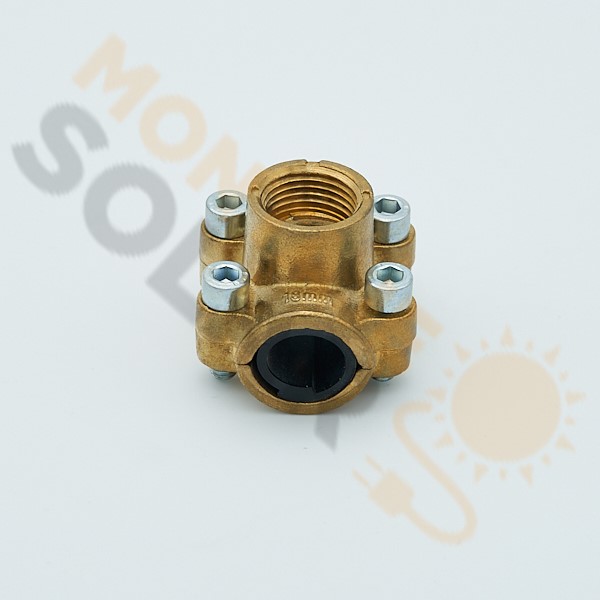 Conector Te latón Gebo 18-1/2"