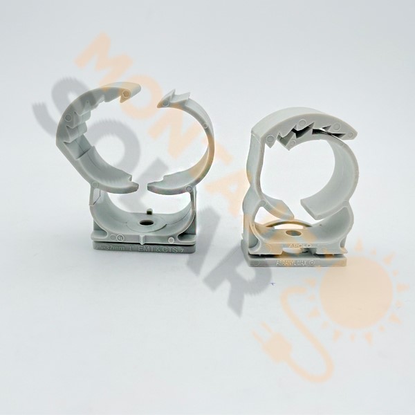 Abrazadera regulable para tubo Ø 25 a 32 mm