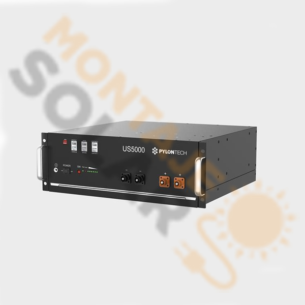 Batería Litio Pylontech 4.8 kWh 48V US5000