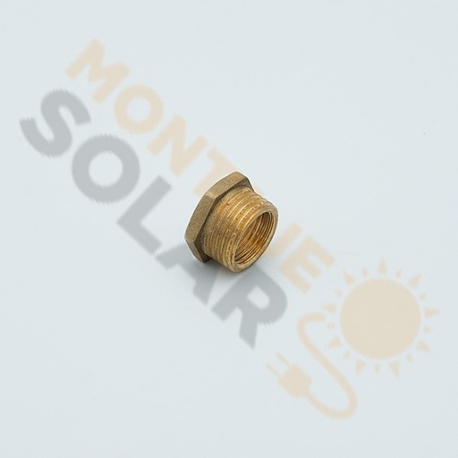 Anilla de reducción latón 1/2” A 3/8”M-H