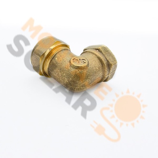 Racor codo sambra 22 3/4" H-H