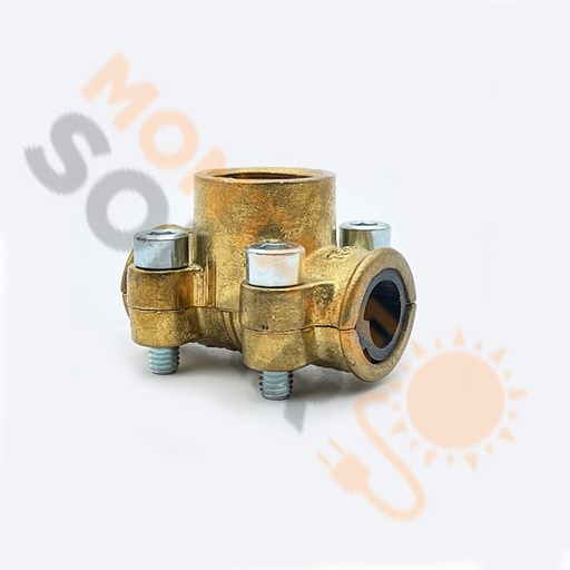 Conector Te latón Gebo 15-1/2"