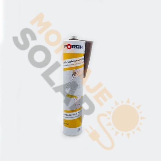 Masilla de poliuretano marrón (300 mL)