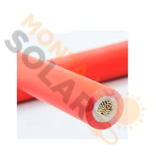 Cable unipolar solar 6 mm2 Rojo (m)
