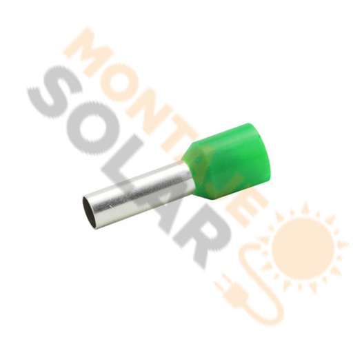 Puntera preaislada para cable 6 mm2