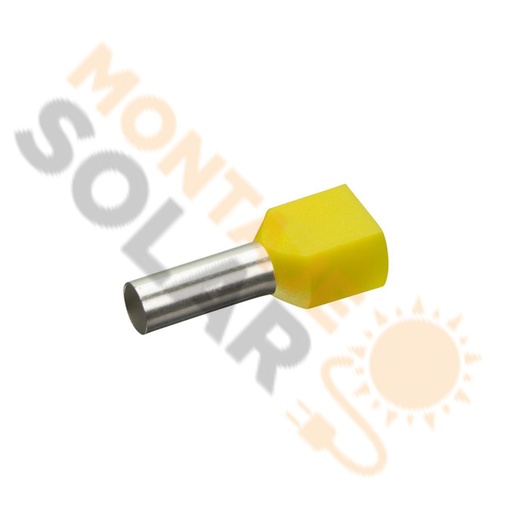 Puntera preaislada doble cable hasta 2x6 mm2