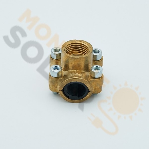 Conector Te latón Gebo 18-1/2"