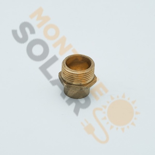 Enlace latón soldar 18-3/4" M