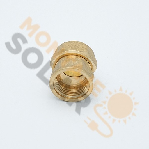 Racor recto sambra 22 3/4" H-H