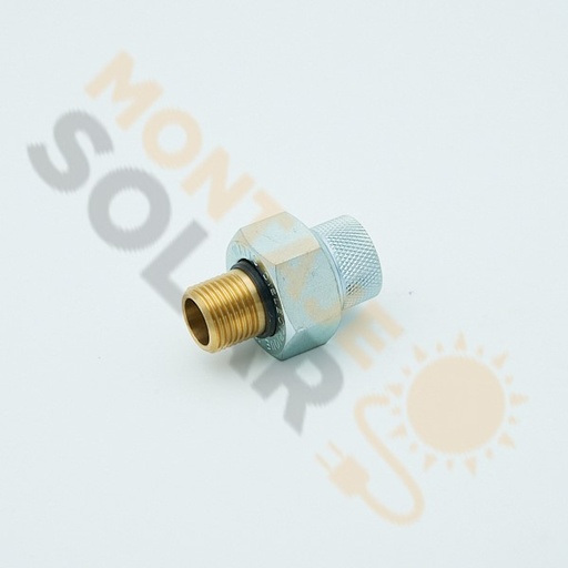 Racor dieléctrico alta temperatura 1/2" M-H